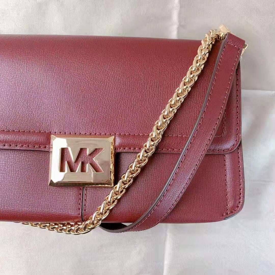 Michael Kors 35F1G6SS1E Sonia Small Shldr Crossbody Bag In Merlot