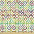 thumbnail image 2 of Ambesonne Watercolor Fabric by the Yard Upholstery, Boho African, 1 Yard, Multicolor, 2 of 5