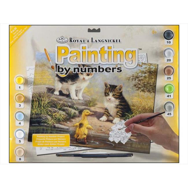 Royal Brush Paint By Number Kit Whispering Winds 15.375" X 11.25" NEW