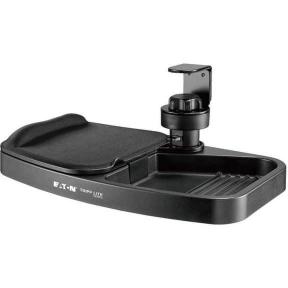 Tripp Lite Mouse Pad & Wrist Rest Under-Desk Clamp Storage Tray DMUDSC