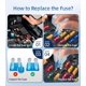thumbnail image 4 of Kit de Fusibles JOREST 360 piezas para Auto, RV, Camión y Motocicleta, 4 of 8