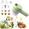 thumbnail image 1 of Procesador de Verduras Eléctrico Inalámbrico 4 en 1 con Batidor para Huevos y Crema, 1 of 5