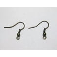 thumbnail image 2 of U8MO 1000 Bronze Earring Fish Hook Coil Earwire Ear Wire, 2 of 3