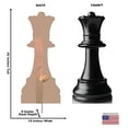 thumbnail image 5 of Cardboard People Chess Queen Life Size Cardboard Cutout Standup, 5 of 5