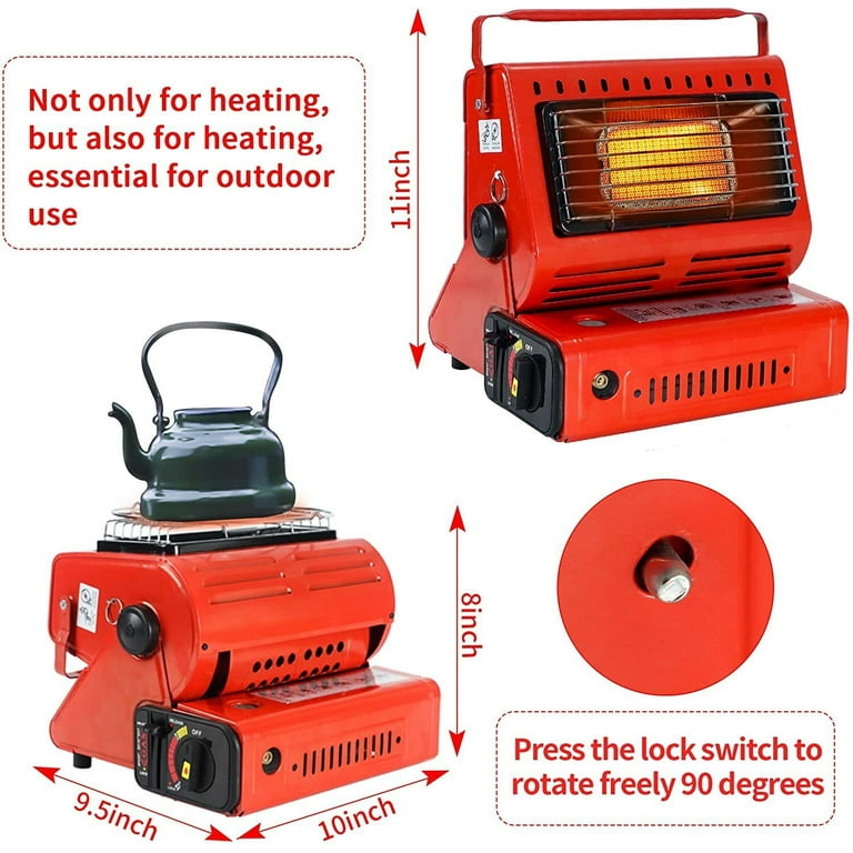 G · PEH Camping Emergency Butane Heater Double Coherent Heat Source  Survival Tools NEW - Walmart.com