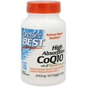 Doctor's Best High Absorption CoQ10 w/Bioperine, 60 CT