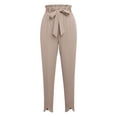 thumbnail image 4 of BODOAO Womens Stretchy Dress Pants 2026 Trendy High Waisted Pleated Straight Leg Business Work Casual Trousers Office Slacks for Daily Wear Travel and Professional Looks Khaki S, 4 of 4
