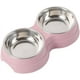 thumbnail image 1 of Cuenco de acero inoxidable para gatos 2 en 1, cuenco para perros sin gluten, cuenco interactivo para alimentación lenta, cuenco antideslizante para mascotas Adepaton ZYY-0239, 1 of 4
