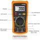 thumbnail image 4 of Multímetro digital, multímetro automático digital, probador eléctrico profesional, voltímetro/resistencia/continuidad/diodos aplicables a laboratorios, fábricas esquí esquí Gafas de esquí, 4 of 5