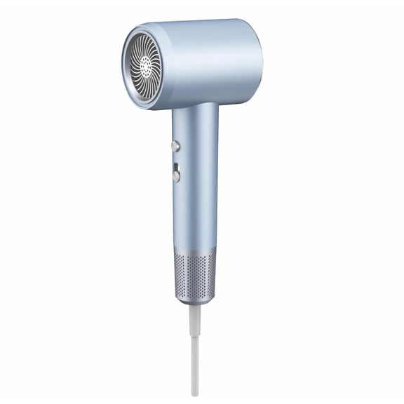 Hair Dryer,Professional Blow Dryer, Heat-Control & Low Noise Hairdryer for Faster Drying Hair Types, Travel with Diffuser,Blue