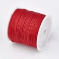thumbnail image 3 of 1Roll Nylon Thread Nylon String Jewelry Bead Cord for Custom Woven Jewelry Making Red 0.8mm about 49.21 yards(45m)/roll, 3 of 3