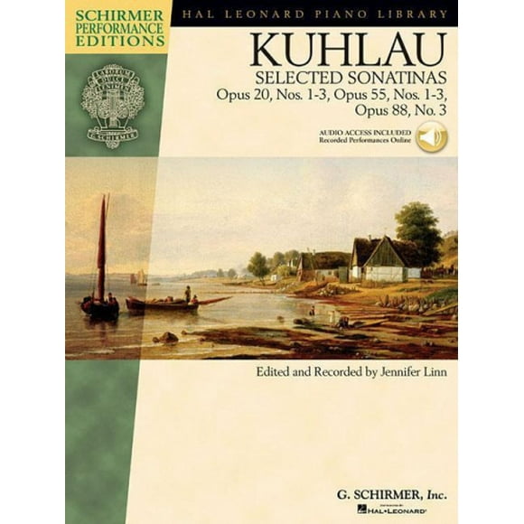 Kuhlau Selected Sonatinas Piano Schirmer Performance Editions (Bibliothèque de Pianos hal Leonard : Schirmer Performance Editions)
