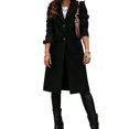 thumbnail image 3 of Women's Solid Color Long Sleeve Lapel Single Breasted Jacket, 3 of 4