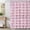 C-pink, variant on White Fabric Ruffle Shower Curtain Bathroom Use