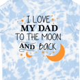 thumbnail image 4 of Inktastic I Love My Dad to the Moon and Back Boys or Girls Toddler T-Shirt, 4 of 5