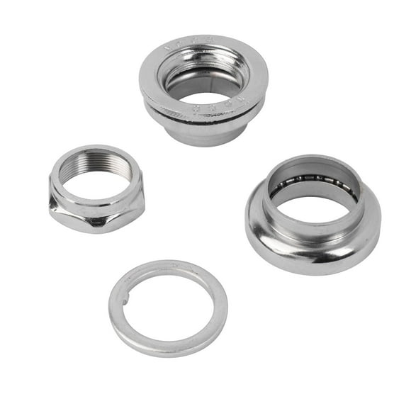 Tazas de Direccion Neco 22.2 para Bicicleta Montaña Plateado