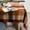 Red, variant on Plaid Tablecloth Rectangle Cotton Linen Textured Holiday Table Cover Spillproof Water Wrinkle Resistant Vintage Tabletop Decoration Kitchen Dining Room, 60" x 84", Red Checkered