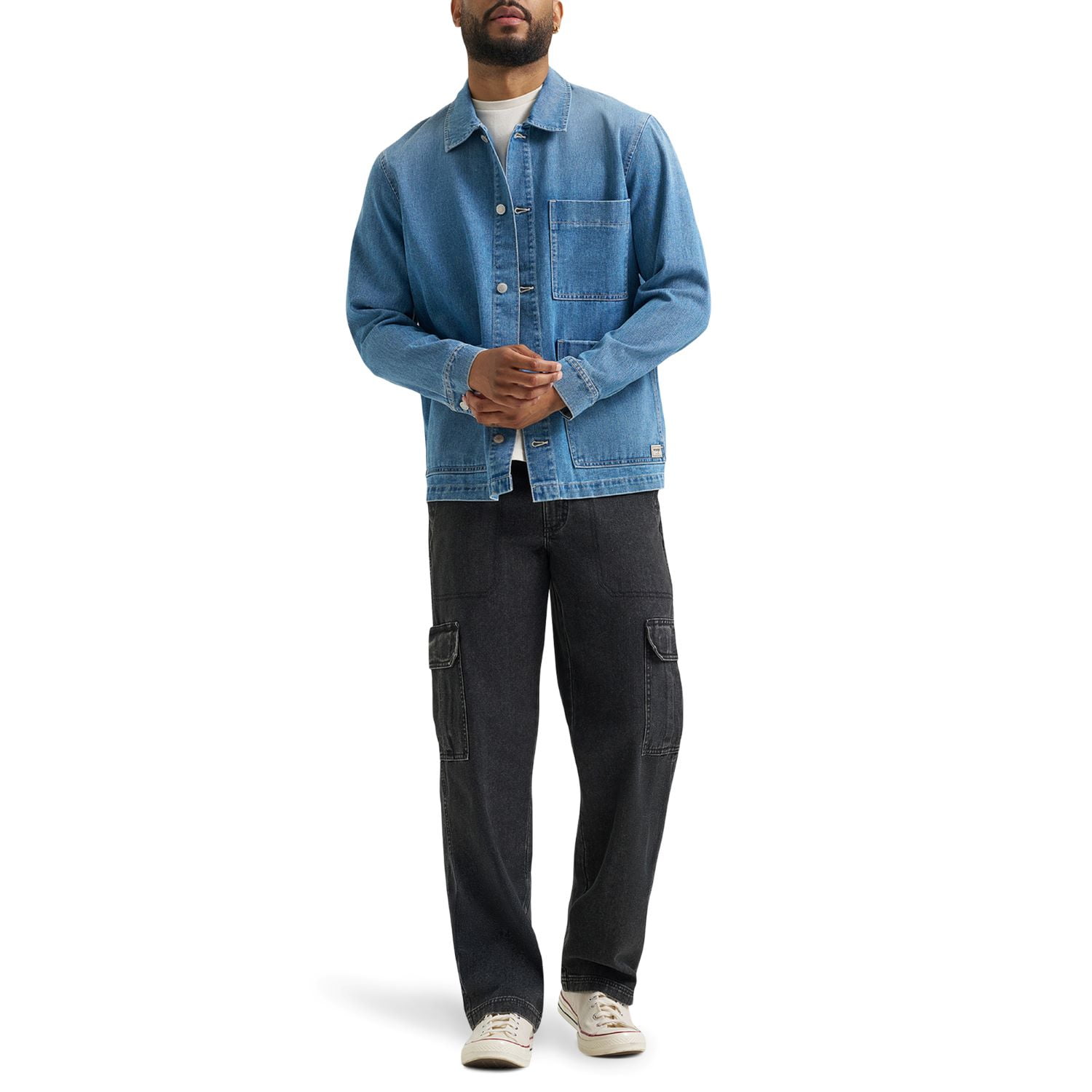 Pantalon cargo en denim pour homme Wrangler® WRANGLER WRG AJUSTEMENT DROIT