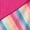 Hot Pink-w, variant on RFQWOVSR Toddler Girls 3 Pack Short Sleeve T Shirts Ribbed Knit Floral Top with Rainbow Stripe Casual Summer Tee Size 6 Years