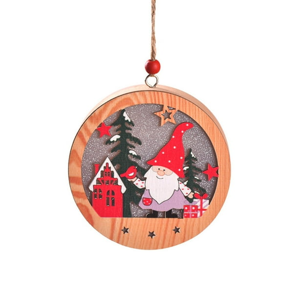 Adornos navideños, regalos navideños, árbol de luces LED de Navidad con forma de estrella, adornos colgantes, luz de ciervo brillante para Navidad, cumpleaños, bodas, fiestas, lámparas decorativas.