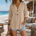 thumbnail image 2 of GZWYHT Linen Hoodie Women Summer Hoodies for Women Long Sleeve Swimsuit Cover up Swim Cover up Top Beachy Shirts for Women Gauze Coverups for Women Beige L, 2 of 9