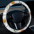 thumbnail image 2 of Daisy 14.5 Inch Printing PVC Leather Car Wheel Cover Steering Wheel Covers Auto Accessories, 2 of 6