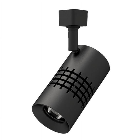 Elco Et752d Celtic H-Track 4-3/8" Tall 3000K Led Track Head - Black