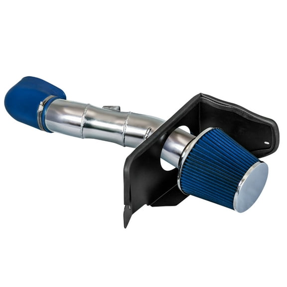 Rtunes Racing Cold Air Intake Kit Filter Combo BLUE Compatible For 05-09 Ford Mustang GT 4.6L V8
