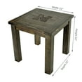 thumbnail image 4 of Imperial Michigan Wolverines Reclaimed Side Table, 4 of 5
