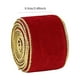 thumbnail image 5 of Crushed Velvet Wired Edge Ribbon for Gift Wrapping Christmas Tree Decorations Crafts Wreaths, 2.5 Inch x 6.5 Feet, 1 Roll, 5 of 5