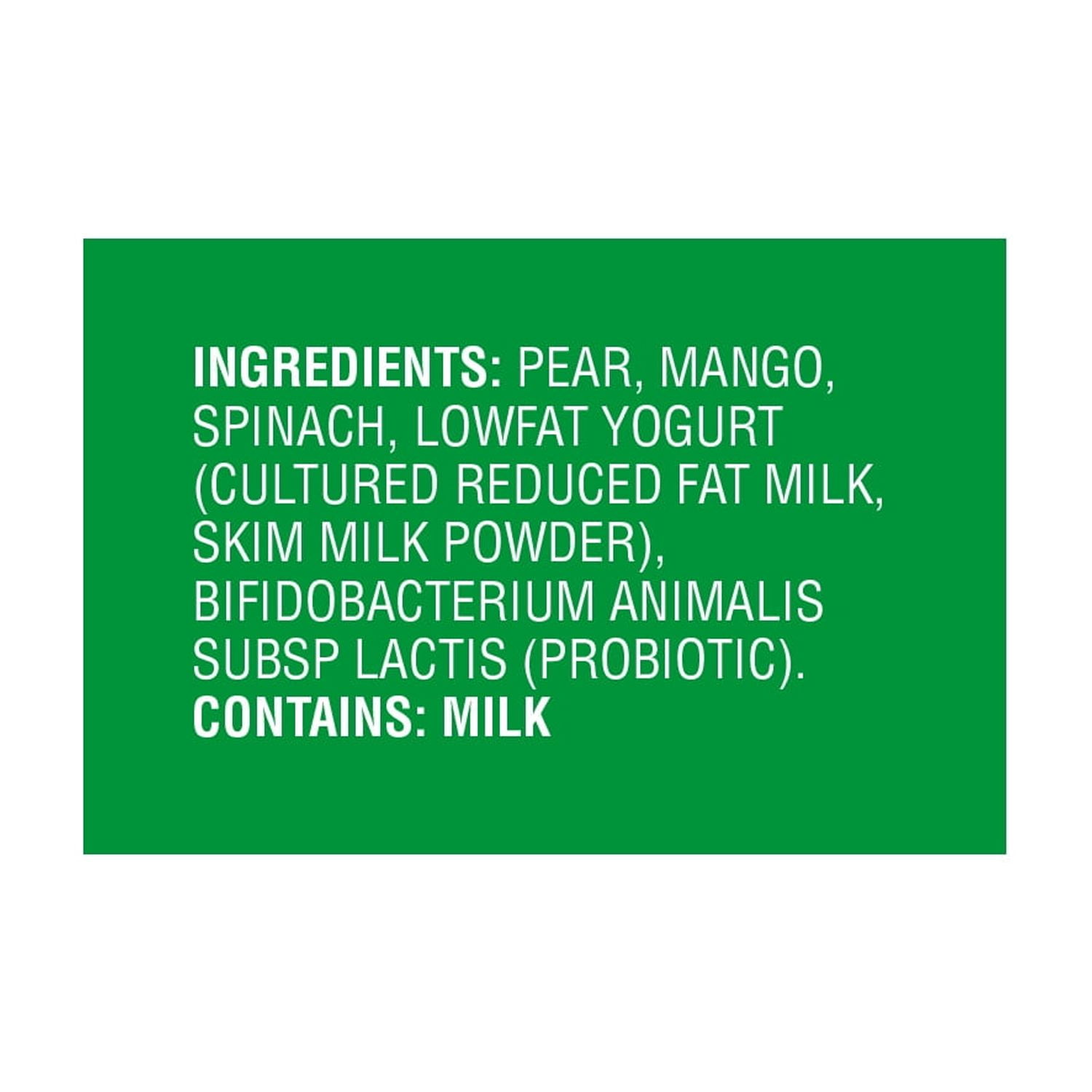 Beech-Nut Probiotic Melties Pear Mango Spinach Yogurt Melts Baby & Toddler Snack, 1oz Bag