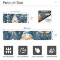 thumbnail image 3 of Gnomes Star Snowflakes Sink Splash Guard Faucet 30x5.4in Drying Mat Drying Mat Absorbent Pad for Bathroom Kitchen 2PCS, 3 of 7