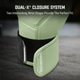 thumbnail image 5 of Hayabusa T3 Kanpeki Leather Boxing Gloves Men and Women for Training Sparring Heavy Bag and Mitt Work - Summer Moss Green, 14oz, 5 of 6