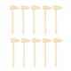 thumbnail image 2 of Paquete de 2X 10 Mini martillos de madera para niños, juguetes, mazos de langosta, juguete educativo 2 piezas, 2 of 8