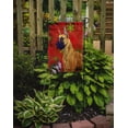 thumbnail image 2 of Carolines Treasures LH9310-FLAG-PARENT Great Dane Red and Green Snowflakes Holiday Christmas Flag  multicolor, 2 of 2
