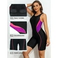 thumbnail image 3 of Beautyin Athletic One Piece Swimsuits for Women Boyleg Swimwear Racerback Bathing Suits, 3 of 7