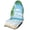 Beach Sky Palm, variant on XYZCANDO Terry Cloth Car Seat Covers Waterproof Microfiber Towel, Compatible with Seat Covers & Liner Van, for Sedans SUVs Trucks, Beach Sky Palm