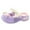 Purple, variant on Children's Clogs Boys and Girls Classic Graphic on Garden Clogs One-Foot Clogs Slide Slippers Beach Pool Shoes Sandals (Toddler/Little Kids/Big Kids)
