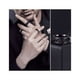 thumbnail image 3 of 3pzs Anillos Hombre De Titanio Acero Inoxidable Minimalista Talla:11 (21mm), 3 of 4