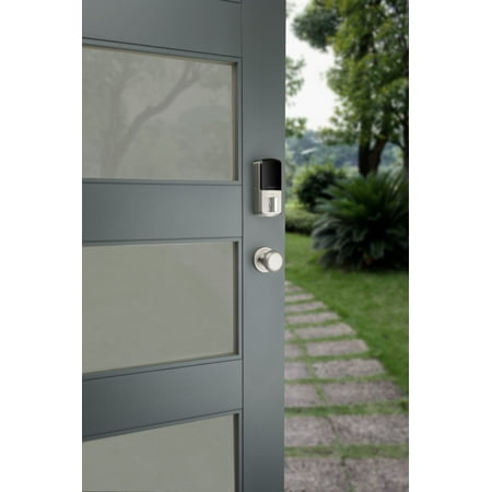 Kwikset - Halo Smart Lock Wi-Fi Replacement Deadbolt with App/Keypad/Key Access - Venetian Bronze