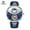 SilverShellBlueFaceBlueRibbon, variant on Men's Automatic Mechanical Watch Waterproof Wristwatches 690828481467