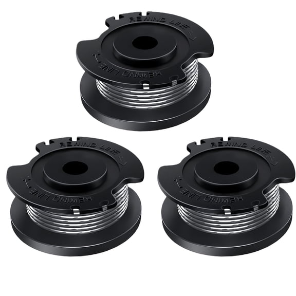 3 Pack Replacement Spool & Line for Bosch Easy Grass Cut 18V 23 26 18 Strimmer Lawnmower Parts # F016800569