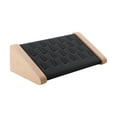 thumbnail image 1 of Soporte organizador de joyas con 22 ranuras para anillos, ideal para el dormitorio. Negro, 1 of 9