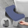 thumbnail image 1 of Feltree Squatting Toilet Stool Foldable and Stackable for Improved Posture, Fits All Toilets, Bathroom Step Stool with Non-Slip Feet, Space Saving Design for Home Use, 1 of 8