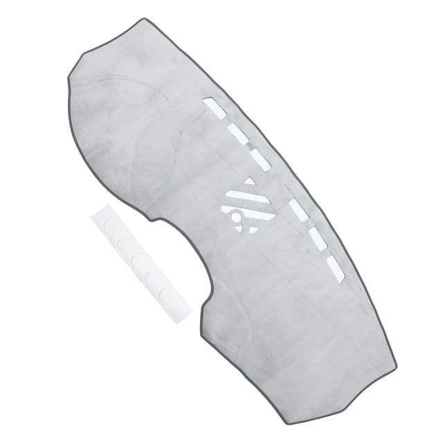 Cubierta de tablero de Unique Bargains para Cadillac SRX 2010-2013, tapete de cubierta de consola central antideslizante de flanela de silicona gris