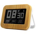 thumbnail image 1 of Pantalla táctil Cocina luminosa Temporizador digital Pantalla LCD Recordatorio de tiempo Dormitorio Estudiante Reloj despertador Vogacara HA001272-00B, 1 of 7