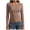 Coffee, variant on Sexlip Womens Long Sleeve V Neck Ribbed Knit Fitted Casual Tops Tee Slim Basic Shirt Black M