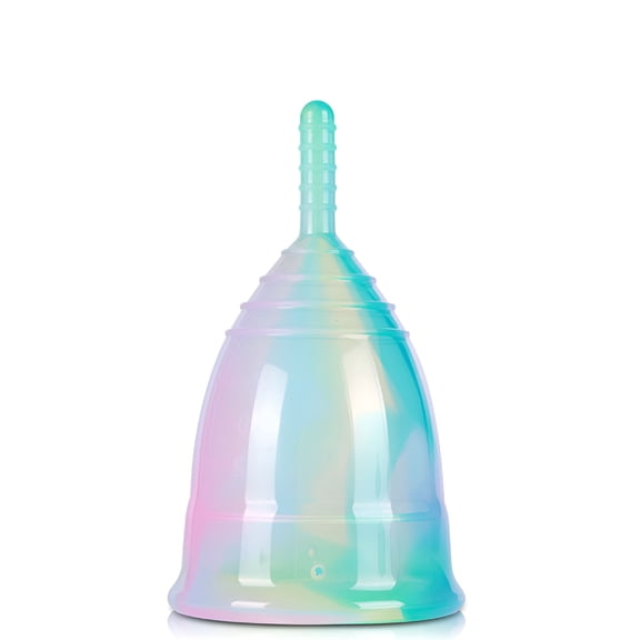 XIRQI 2026 New Multicolor Soft Menstrual Cup Silicone Feminine Hygiene Period Cup Reusable Cup,For Menstrual Care,Eco-Friendly Alternatives,Active Lifestyles,Travel,Sustainable Hygiene Solutions