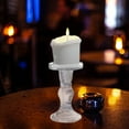 thumbnail image 2 of Msgweeeg Candle Stick Holders Boho Christmas Decor Glass Candlestick French Romantic Candlelight Dinner Candle Dining Table Living Room Home Decoration, 2 of 7