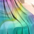 thumbnail image 3 of Rainbow Tie Dye Swirl Pattern Blanket,Comfortable Soft Lamb Wool Throw Blanket,All Season,Warm Lightweight Blankets for Sofa Bed Couch Living Room Chair,60"x80", 3 of 4
